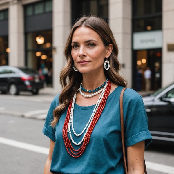 Comment intégrer des accessoires en perles dans une tenue décontractée?