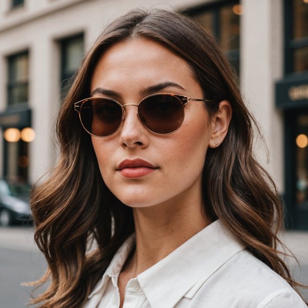 Comment choisir des lunettes de soleil adaptées à un visage rond pour un look raffiné?
